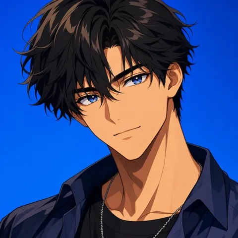 Anime AI art style example